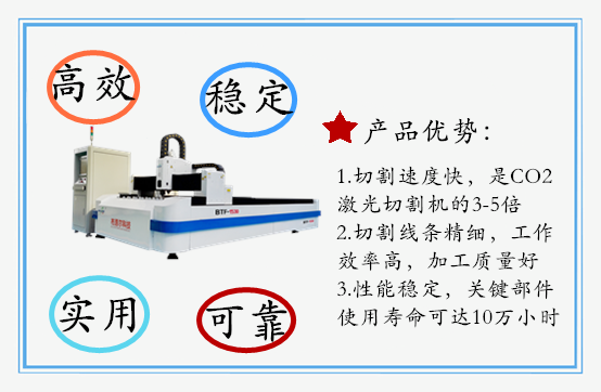 光纤激光切割机特点